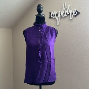 Purple Sleeveless Women's Top